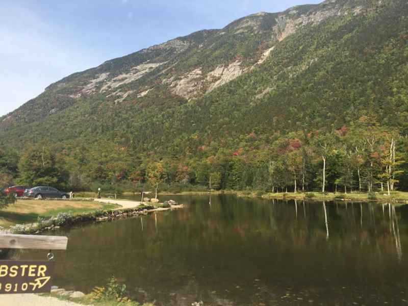 Fall Foliage in Crawford Notch from Dana Moore II